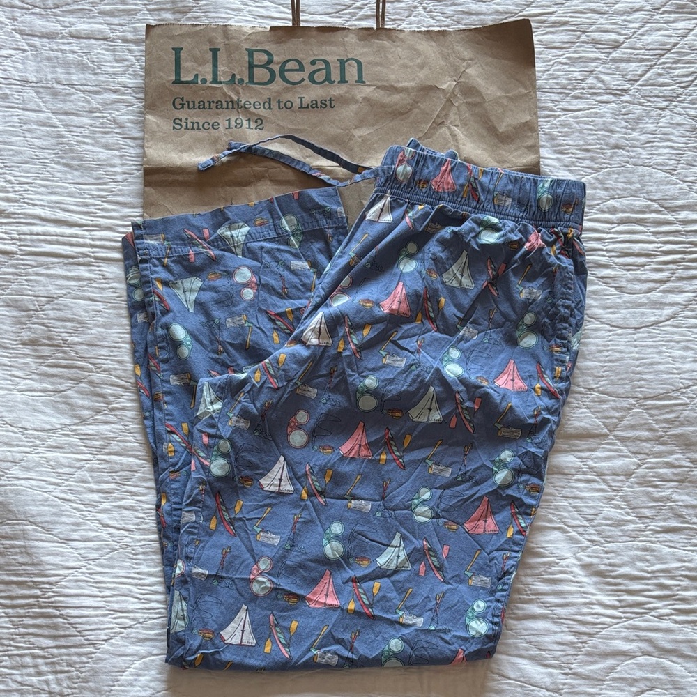 LL Bean Cotton Lounge Pants
